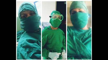 Tres estudiantes de enfermería comparten sus experiencias en el enfrentamiento a la COVID-19