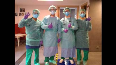 El médico cubano Obilagilio Mendoza Acosta