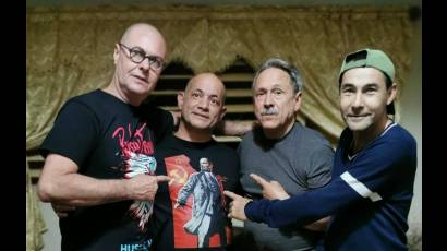 Williams Calero, Yamil Díaz, Ricardo Riverón y Jorge Luis Mederos