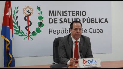 Ministro de Salud cubano