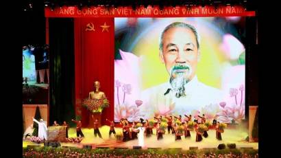 Hubo una presentación artística