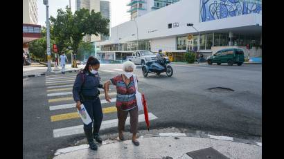 A nuestros combatientes de la policía los caracteriza la solidaridad