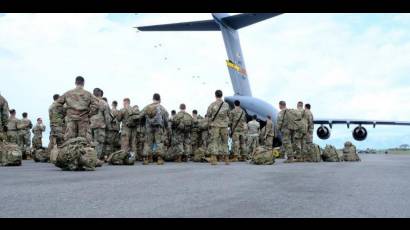 A inicios de este año, soldados estadounidenses estuvieron en la base militar de Tolemaida.