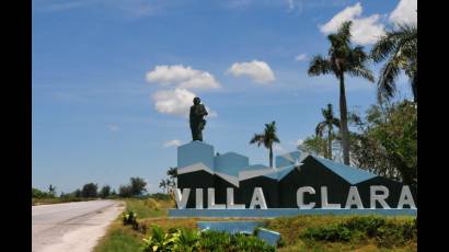Entrada a la provincia de Villa Clara