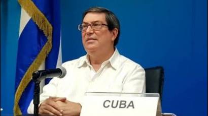 Canciller cubano, Bruno Rodríguez Parrilla