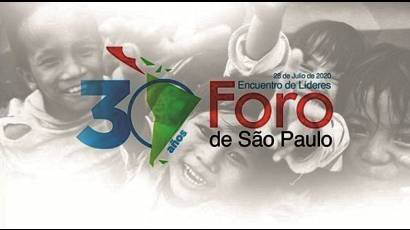 Aniversario 30 del Foro de São Paulo