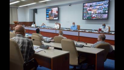 Presidencia de Cuba en diálogo con los municipios