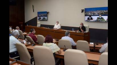 Reunión del grupo temporal de trabajo para la prevención y el control de la COVID-19