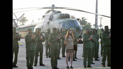 Aniversario 56 de la Constitución de la UJC en las FAR