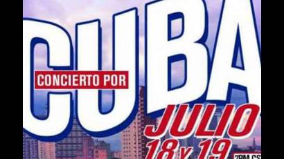 Concierto para Cuba reafirma poder de la música de romper fronteras