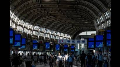 Estación del metro de Japón