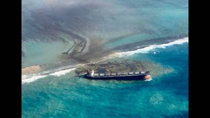 Emergencia ambiental en Isla Mauricio