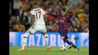 Messi y Boateng