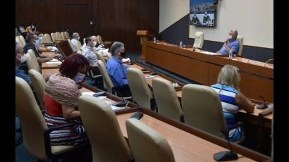Reunión del grupo temporal de trabajo para el enfrentamiento al coronavirus