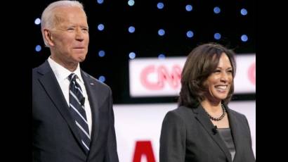 Joe Biden elige a Kamala Harris