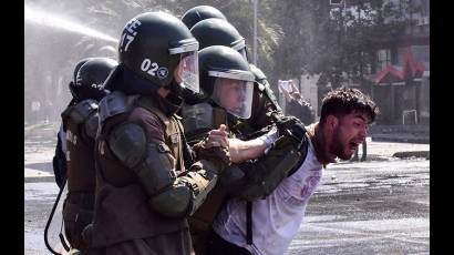 Represión en Chile