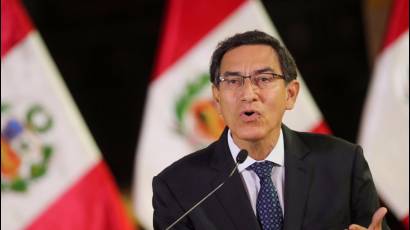 Presidente peruano Martín Vizcarra