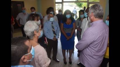 Díaz-Canel en Santiago de Cuba