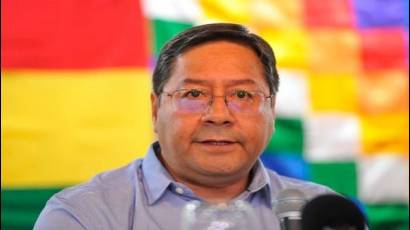 Luis Arce, candidato del MAS en las elecciones presidenciales de Bolivia.