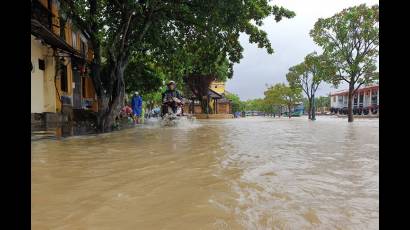 Intensas lluvias en Vietnam