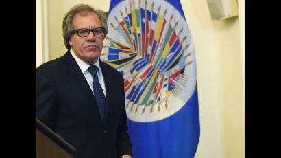 Luis Almagro, secretario general de la Organización de Estados Americanos