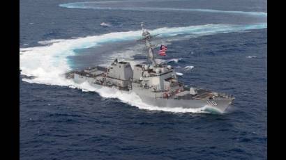 Venezuela denuncia la presencia de un buque de guerra