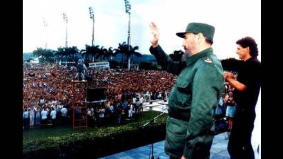 Fidel Castro en Villa Clara
