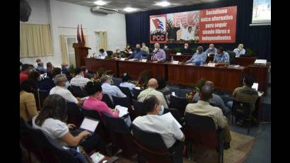Reunión conclusiva de la tercera visita gubernamental a Matanzas