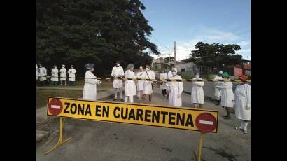 Las manzanas de Altamira declaradas en cuarentena