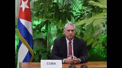 Presidente Miguel Díaz-Canel