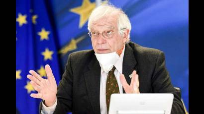 Jefe de la diplomacia de la Unión Europea (UE), Josep Borrell