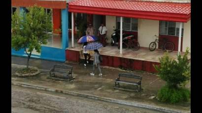Este lunes toda la provincia ha registrado lluvia