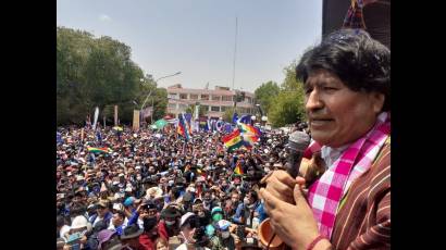 El expresidente expresó que en un año se recuperó la democracia, la patria y el Gobierno para el pueblo boliviano
