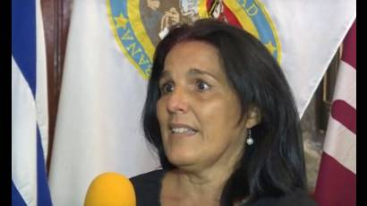 La Doctora en Ciencias Demográficas Matilde Molina Cintra