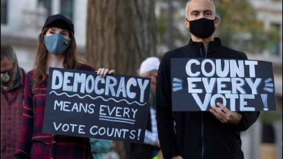 Las protestas se mantienen en varias de las grandes ciudades estadounidenses.