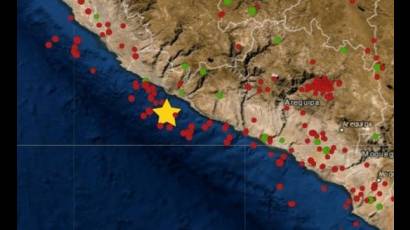 Sismo en Perú