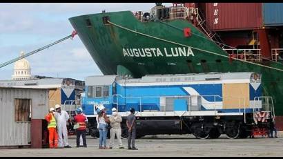 Locomotoras procedentes de Rusia