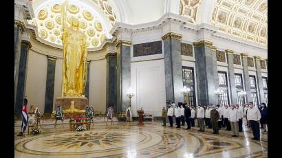 La dirección de la Revolución cubana ofreció este viernes la última guardia de honor al querido Eusebio Leal Spengler