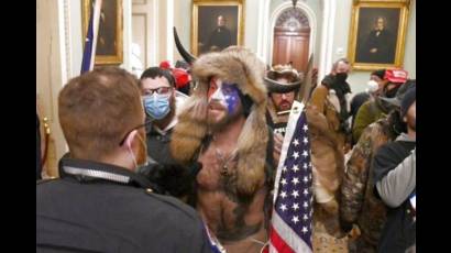 Seguidores de Trump en el Congreso