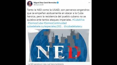 Tuit de Díaz-Canel