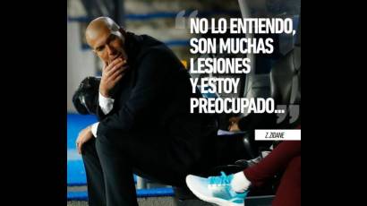 Zinedine Zidane, entrenador del Real Madrid