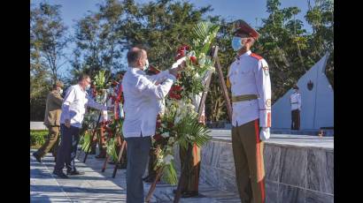 Homenaje a los soldados internacionalistas soviéticos