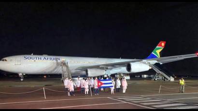 Médicos cubanos en Sudáfrica