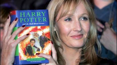 J. K. Rowling, autora de la saga de Harry Potter