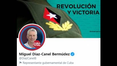 Twitter Díaz-Canel