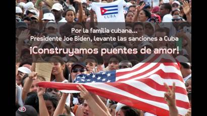 Exigen fin del bloqueo a Cuba