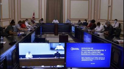 Sesiona Consejo de Estado de la República de Cuba.