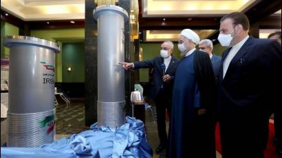 Presidente Hassan Rouhani, de Irán