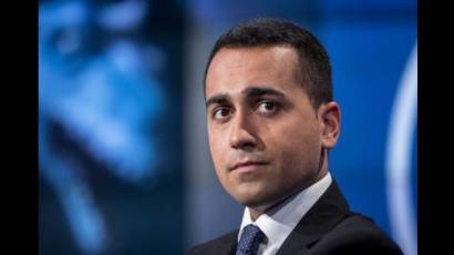 Luigi di Maio, canciller de Italia