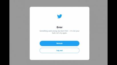 Red social Twitter presentó problemas este sábado